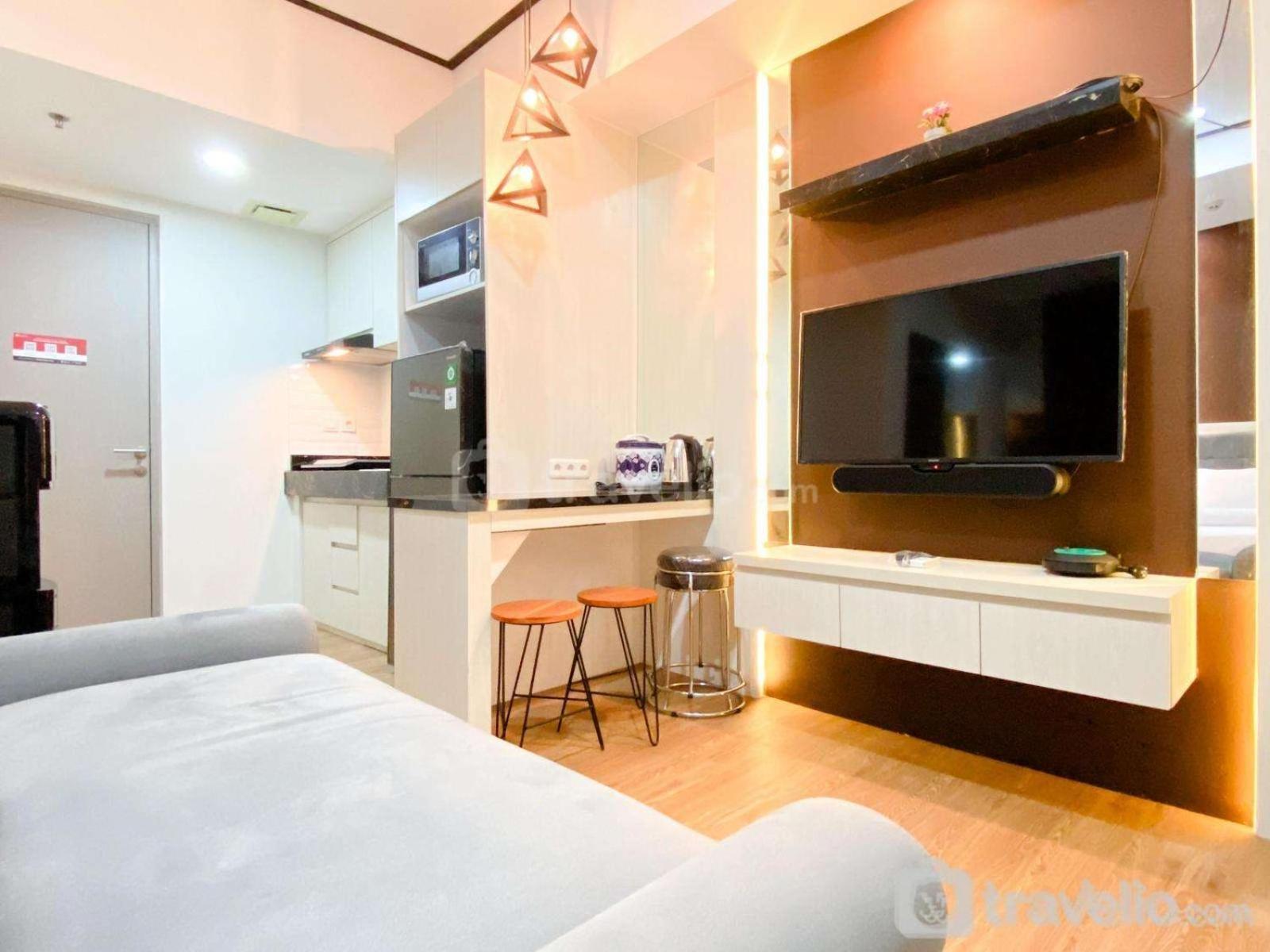 Cozy And Homey Studio At Vasanta Innopark Apartment By Travelio チカラン エクステリア 写真